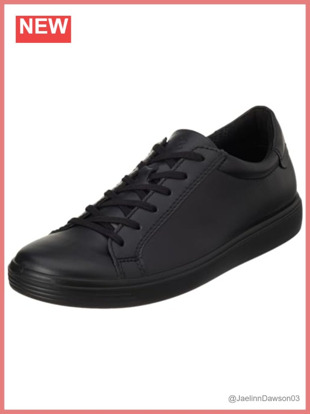 ECCO Soft Classic Lace-Up Sneaker Leather